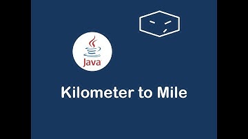 kilometer to mile in java