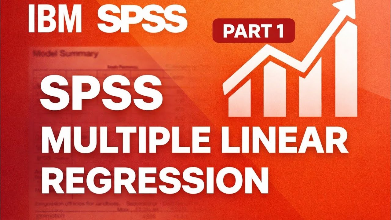 Multiple Linear Regression in SPSS (Part 1): Predicting Values Using ...
