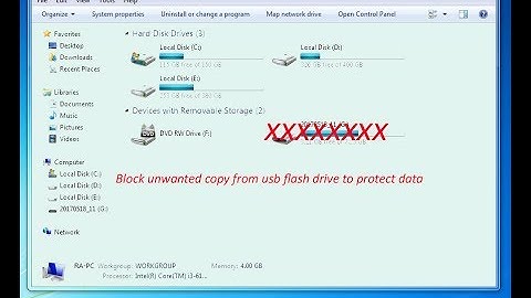 How to Enable or Disable USB ports on Windows PC via Registry
