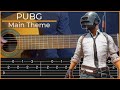 PUBG - Main Theme (Simple Guitar Tab)