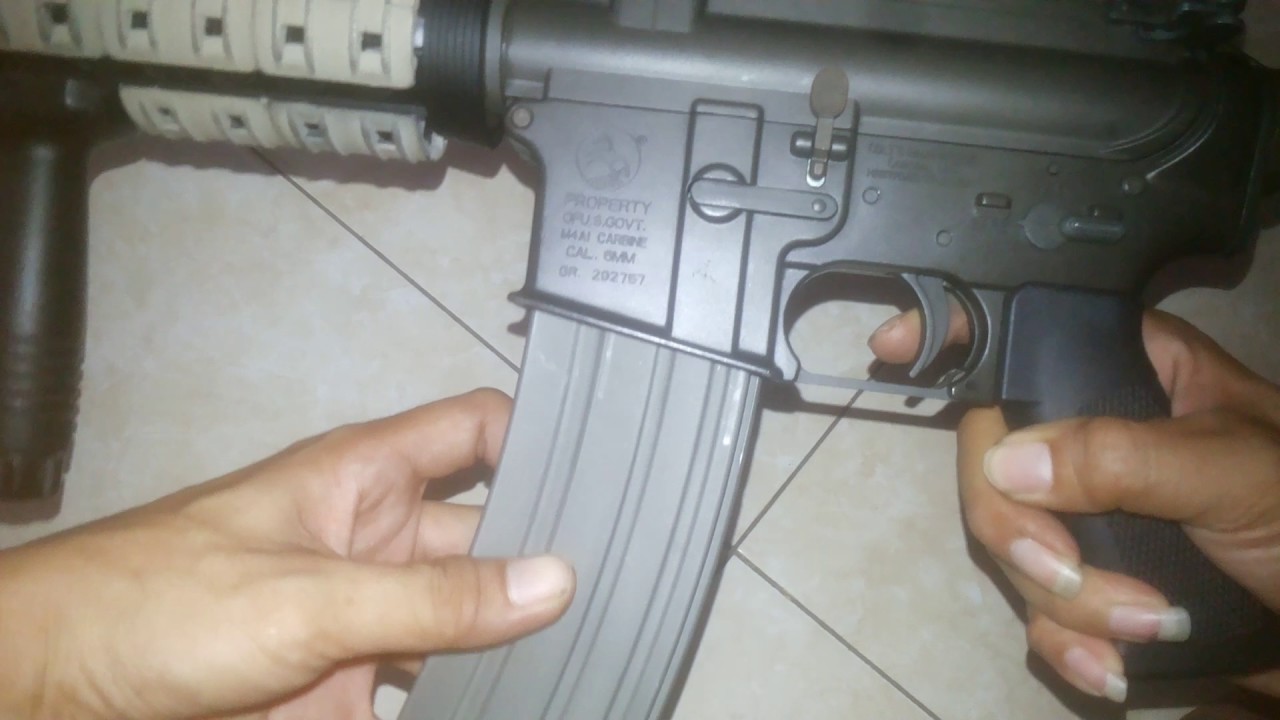 King arms m4 a1 gbb rifle