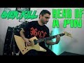 Overkill &#39;Head Of A Pin&#39; GUITAR COVER (NEW SONG 2019)
