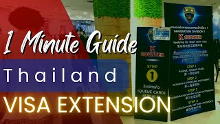 How to EXTEND tourist visa in Thailand