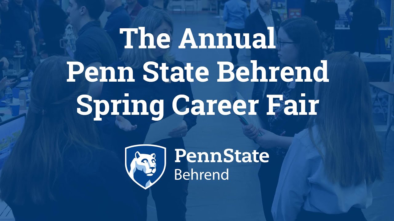 The Annual Penn State Behrend Spring Career Fair YouTube