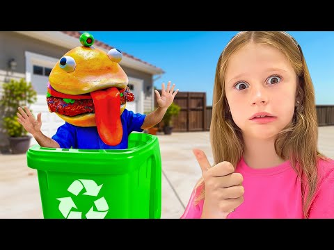 Nastya and the Garbage Trouble – Fun Cleaning and Recycling Adventure for Kids