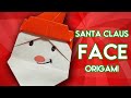 How to make a SANTA CLAUS FACE for Christmas | SUPER EASY paper Christmas figures!