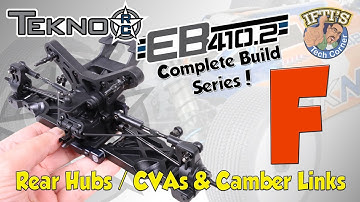 #07 Tekno EB410.2 - BUILD SERIES - Kit Bag F : Rear Hubs & CVAs