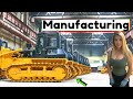 Bulldozer PRODUCTION LINE🚜: Making of DOZER➕Excavator➕Wheel Loader😳[FACTORY]
