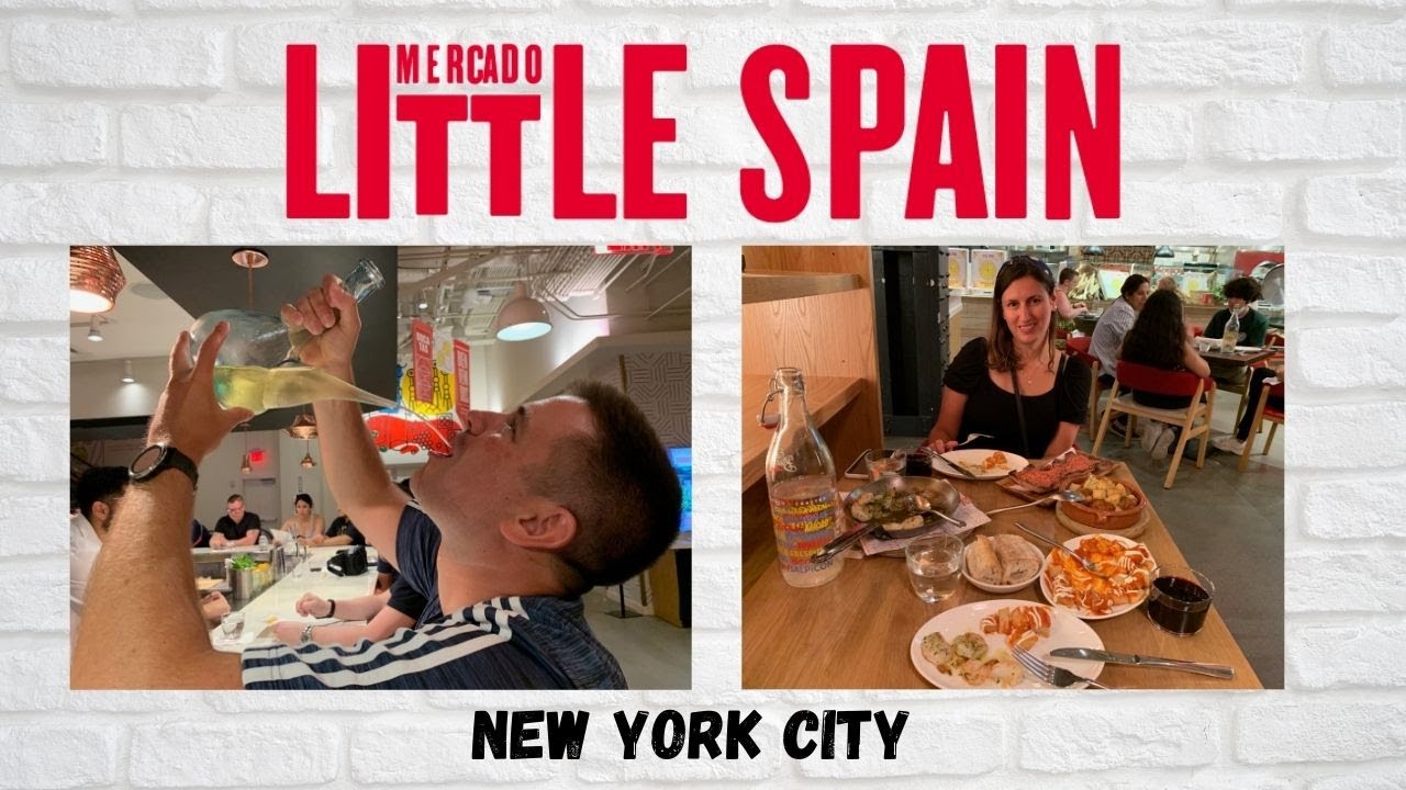 Lunch at Mercado Little Spain by Jose Andres | New York City
