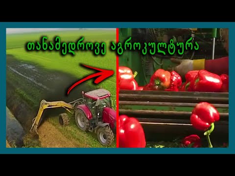 თანამედროვე აგროკულტურული ტექნიკა და მოსავლის აღების ტექნოლოგიები მომავლის ეტაპზე ▶1