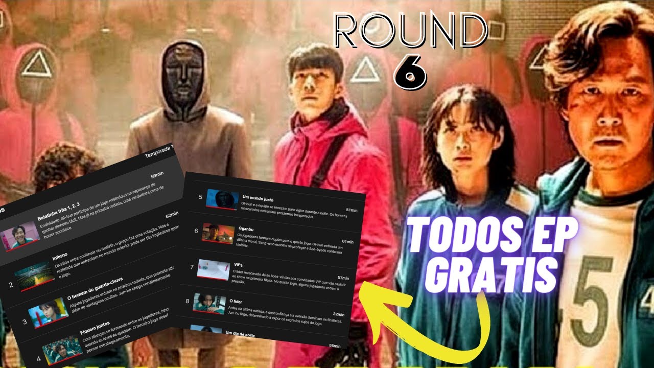 ROUND 6 COMPLETO E DUBLADO DE GRAÇA - YouTube