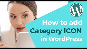 How to add Category ICON in #WordPress ?