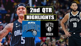 Orlando Magic vs Brooklyn Nets 2nd QTR Highlights | March 12 | 2024 NBA Season