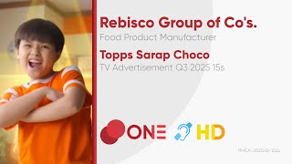 Topps Sarap Choco TV Ad Q3 2025 15s (Philippines) [CC/HD]