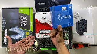 intel Core i5 12400F GIGABYTE B760M DS3H AX DDR4 AK400 DIGITAL ZOTAC RTX3050 Gaming PC Build