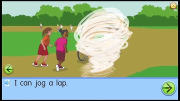 Starfall Learn to Read, short vowel pals, short o (Hop, Bend, Stomp book)