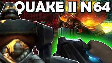 Quake II N64 Remastered Nightmare Difficulty PC Full Playthrough HD 60FPS (2023) Longplay