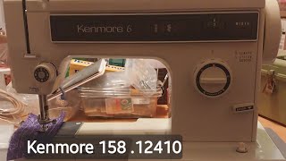 Máquina de coser Kenmore 6 Serie 158 @JacquelineJaroffaith #sewingmachinereview