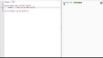Breaking code - while Loops