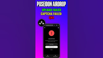 Poseidon Voice Recording Upload Failed | Poseidon Captcha Verification Failed | Poseidon QNA