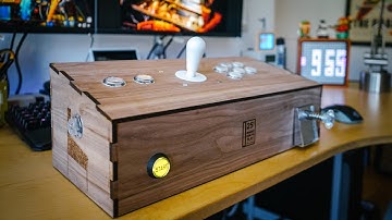 PinSim Mini Arcade Joystick and Virtual Pinball Controller!
