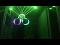 New laser juggling effect  steve arnold