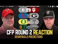 Georgia COLLAPSES, Indiana STUNS Alabama, CFP Semifinals Set | Picks & Breakdown