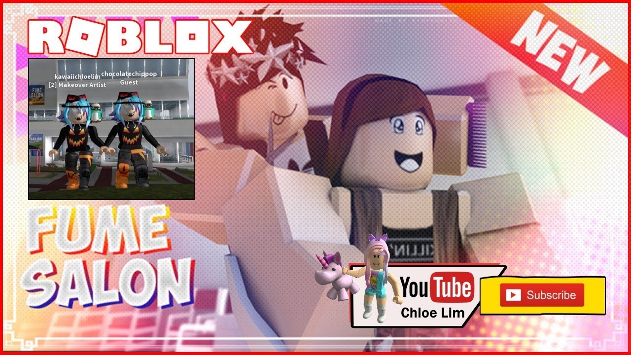 Fume Salon Makeover To Become Twins Roblox Youtube - how to get a job ar fume salon roblox youtube
