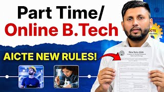 Part Time/ Online B.Tech Reality | B.Tech For Working Professionals | Btech Admission 2026