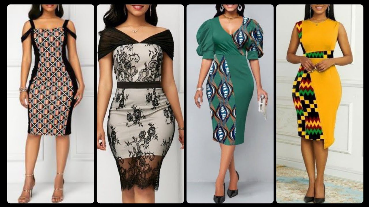 Bodycon Design gorgeous mid blowing bodycon dress design - YouTube