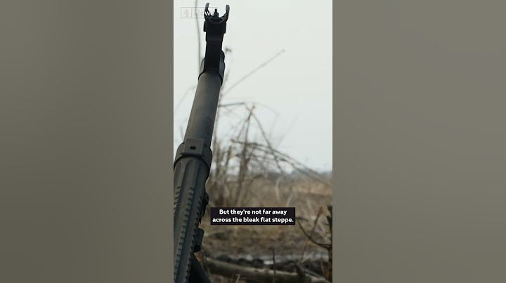 Inside the trenches on Ukraine's front lines