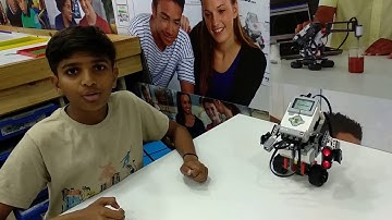 LEGO Ev3 Gyro Robot by Pransh Madaliya - RFL Ahmedabad(8980172306)