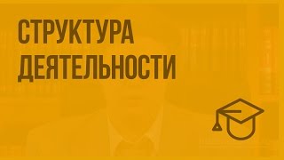 Структура деятельности. Видеоурок по обществознанию 10 класс