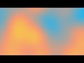 4k blue azure orange yellow fractal gradient background  mood lights  soft gradient backdrop