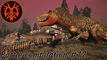 Official Servers fight compilation №17 {Path of Titans}