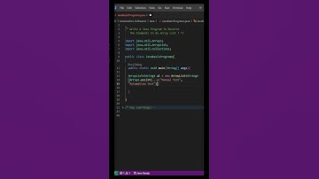 Reverse The Elements In An Array List