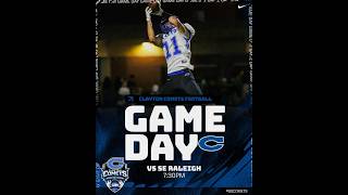Southeast Raleigh Bulldogs VS Clayton Comets NCHSAA Conference Varsity Football