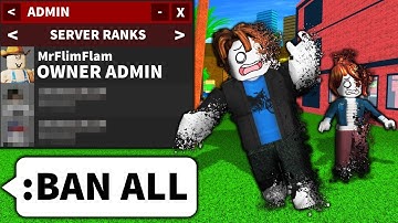 This Roblox game accidentally gave me admin commands...