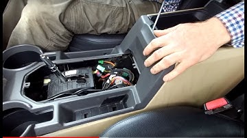 Land Rover Discovery 3 gear change and center console strip down to remove rear fascia LR3