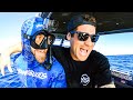 Chased Out Of The Water By SHARKS Insane Remote Boat Trip (Part 1) - Ep 233