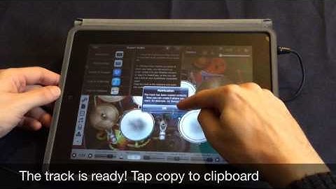 Getting started easily with DrumsLive ™ for iPhone and iPad