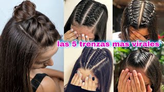 5 ESTILOS DE TRENZAS PARA LUCIR SIEMPRE BONITA | chicas fashions