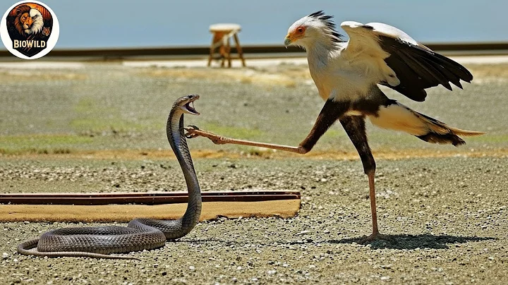 Secretary Bird vs. Cobra | Battle on the South African Savannah
