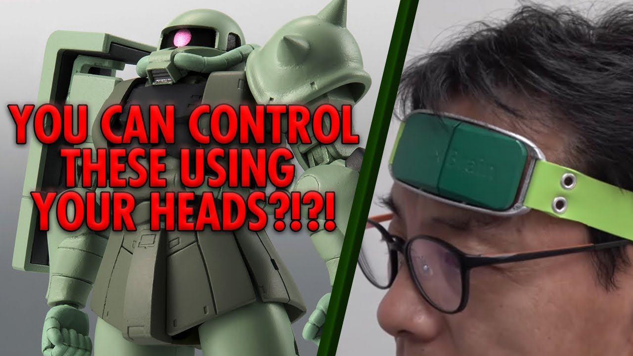 These Mind-Controlled Zaku Figures Bring Newtypes Closer to Reality