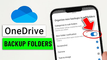How to Backup Device folders & files in Microsoft OneDrive