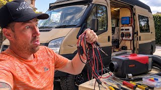 I WIRED MY CAMPER VAN!