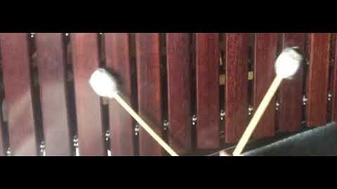 HOW TO PLAY ONE HAND-ROLL ON MARIMBA