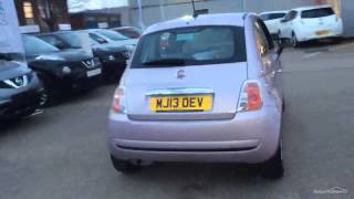 FIAT 500 POP PINK 2013