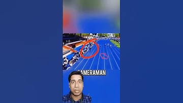 CAMERAMAN IN 100M😱💀#100k #100 #sprinter #sprinting #million #running #fastest #hardwork #cameraman