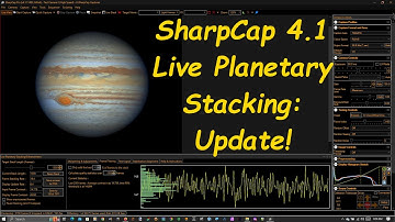 Live Planetary Stacking in SharpCap 4.1 Update - 12-4-2023